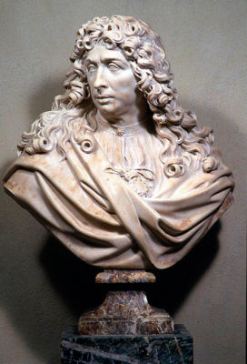 Busto de Charles Le Brun por Antoine Coyssevaux (Museo del Louvre)