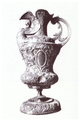 Jarro de la Capilla de San Fermín. Parroquia de San Lorenzo, Pamplona. Autor anónimo. Lima (Perú), hacia 1730 (Desaparecido)