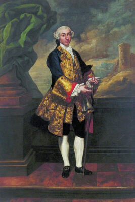 Retrato de Francisco Javier Aguirre y Ortés de Velasco, IV marqués de Montehermoso. Antonio González Ruiz, 1756. Museo de Navarra