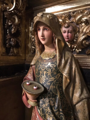 47.Imagen de Santa Lucía. Catedral de Pamplona